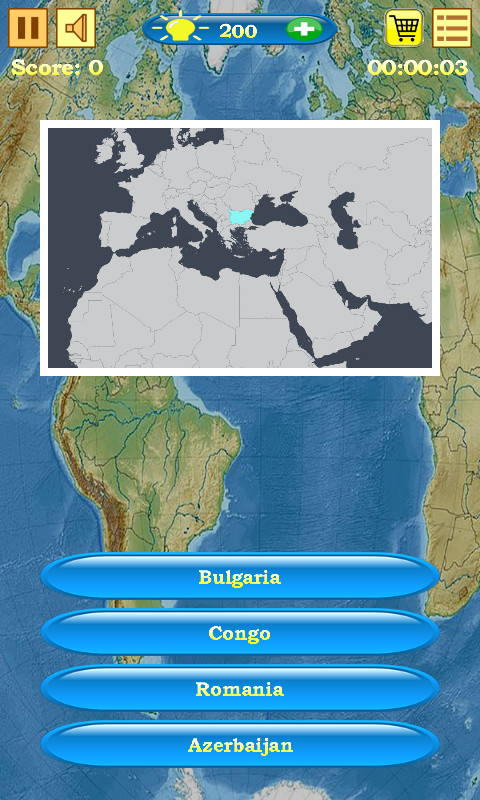 Викторина по картам